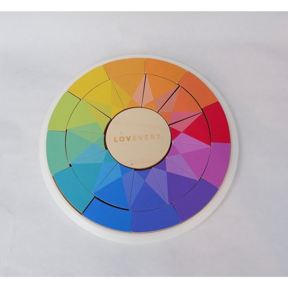 Lovevery Toys Lovevery Kids Color Theory Rainbow Wooden Puzzle